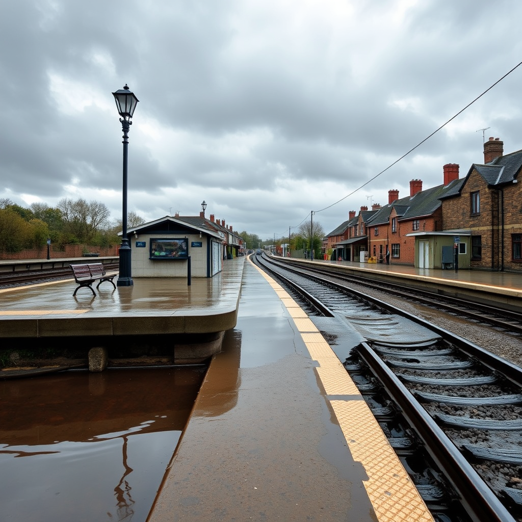 Over 1,000 floods flood Welsh railway stations
